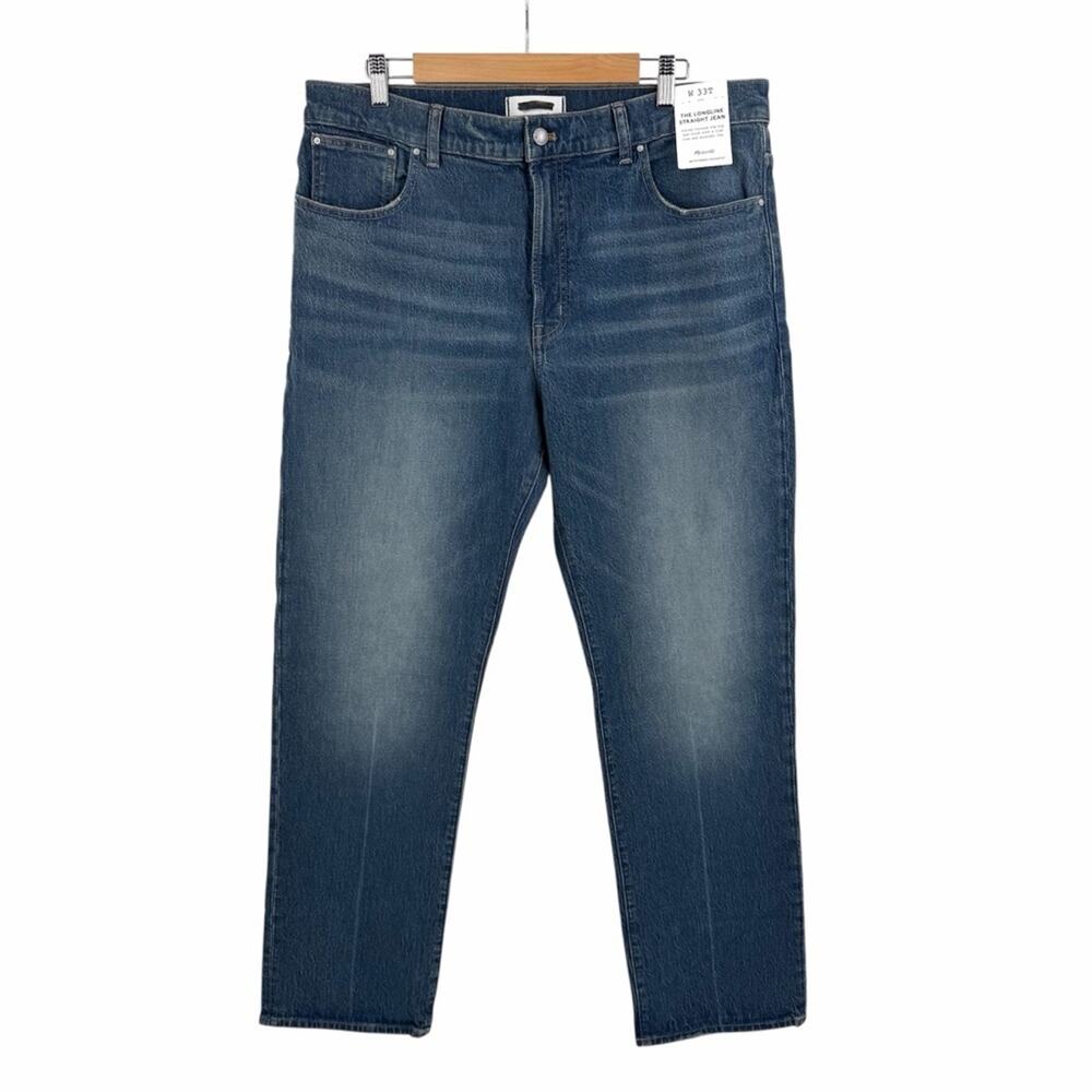 Madewell The Tall Longline Straight Jean Size 33T - Picture 2 of 11